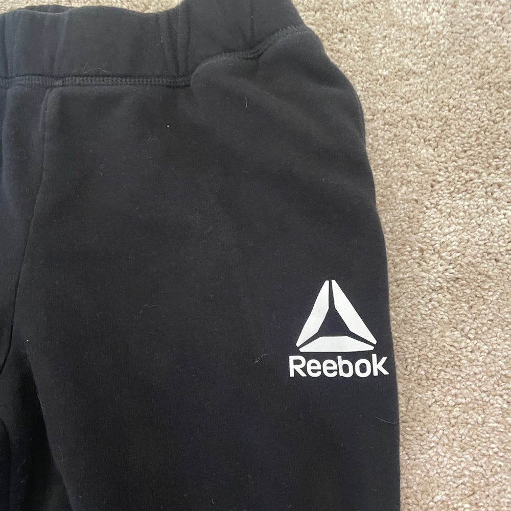 Reebok Kids Black Sweatpants - Picture 3 of 6